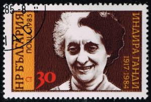 Bulgaria #3069 Indira Gandhi; CTO (0.30)