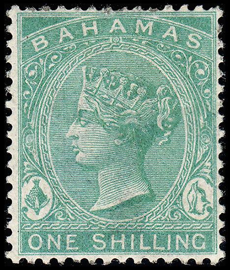 Bahamas Scott 22 (1882) Mint H F-VF, CV $50.00