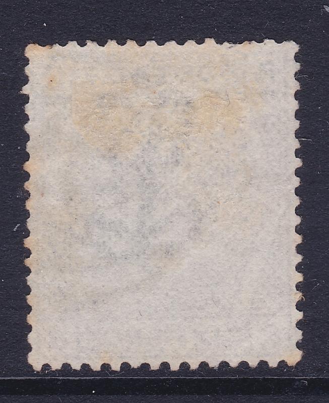 Great Britain a QV 6d grey plate 15 fair/average used