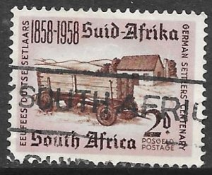 South Africa 218: 2d Centenary of the establishment of German settlers, used, VF