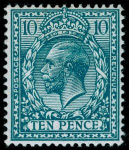 SG394 SPEC N31(-), 10d deep greenish blue, M MINT. UNLISTED.