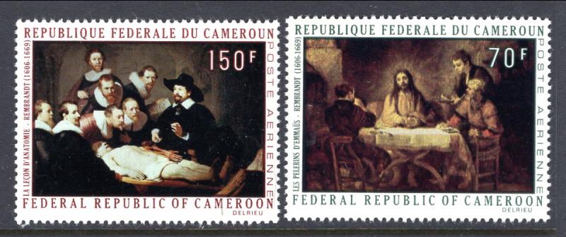 Cameroun C154-C155 Paintings MNH VF