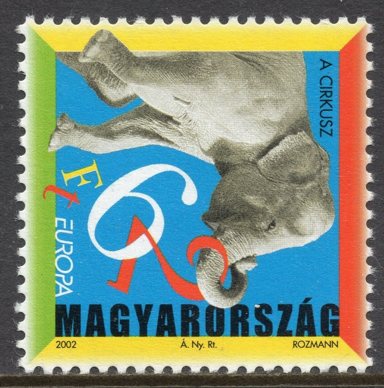 EUROPA 2002 - Hungary - The Circus - MNH Set