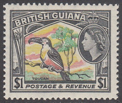 British Guiana 265 MH CV $17.00