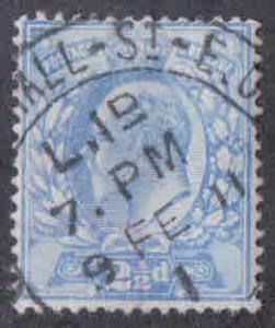 Great Britain ~ 1902 ~ # 131 ~ Edward VII ~ Used ~ cv $ 4.00
