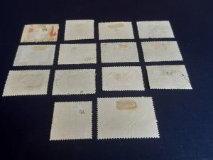 Saargebiet 1922 # Stamped Full set Mi 84-97