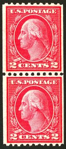 U.S. #450 MINT PAIR OG LH