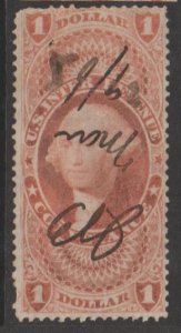 U.S. Scott #R66c Revenue Stamp - Used Single