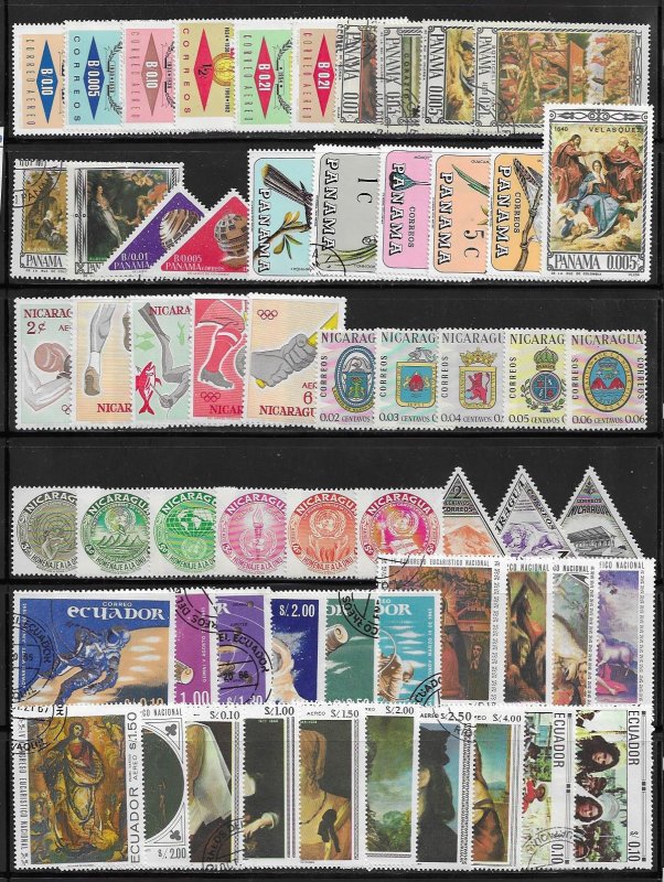 Panama mini collection 120 diff. mixed stamps at 5¢ a stamp SCV $? - 12999