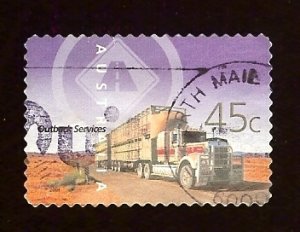 Australia #1974 45c Outback Services - Transport