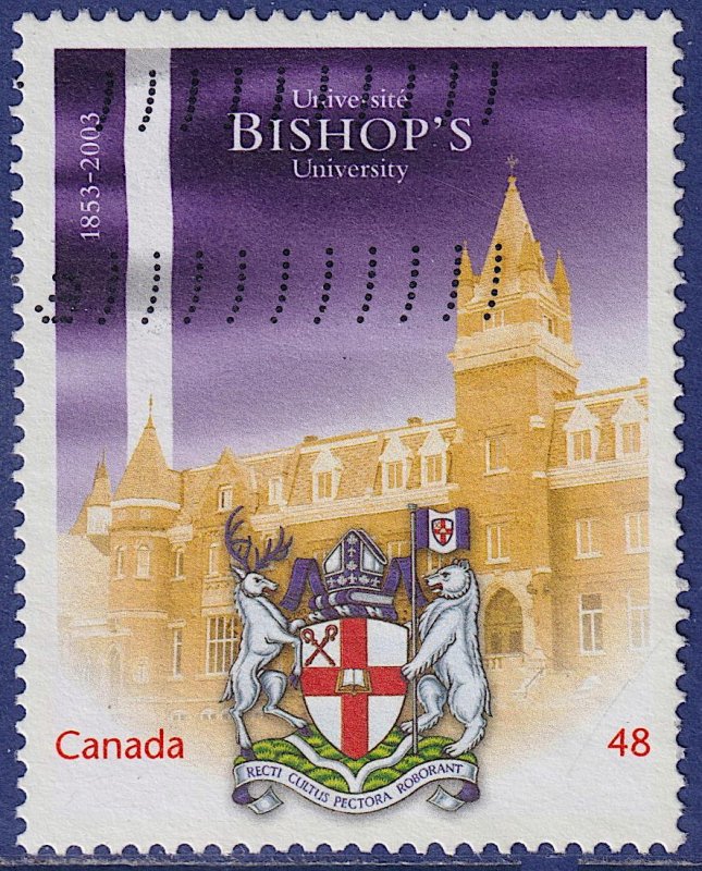 Canada - 2003 - Scott #1973 - used - Bishop's University