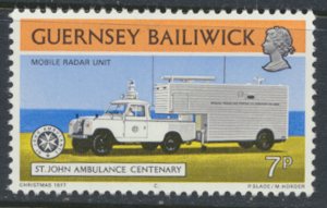 Guernsey SG 158  SC# 154  St John Ambulance Mint Never Hinged see scan 