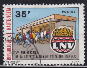 Burkina Faso 281 National Lottery Office 1972