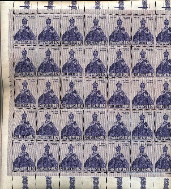 VATICAN 1973 Religion Blocks MNH Appx 340 Stamps Au11769