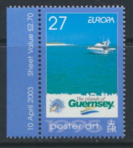 Guernsey  SG 992  SC# 802 Europa Poster Art Mint Never Hinged see scan 