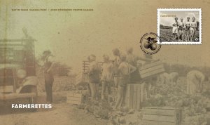 Canada 3463 Farmerettes FDC 2024