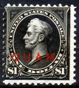 Guam 12 Overprint Mint Stamp  BX4762