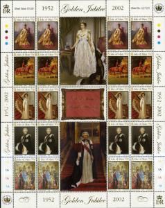 ISLE OF MAN 940 MNH FULL SHEET 4/STRIPS OF 5 SCV $34.00 BIN $20.00 ROYALTY