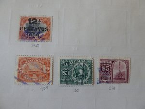 Guatemala 1871-1938 on Yvert Album Pages