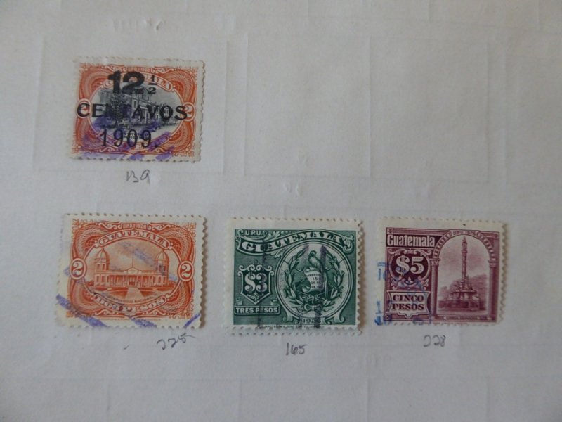 Guatemala 1871-1938 on Yvert Album Pages