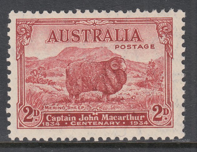 Australia 147a Sheep MNH VF