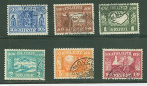 Iceland #160/162-66 Used Single