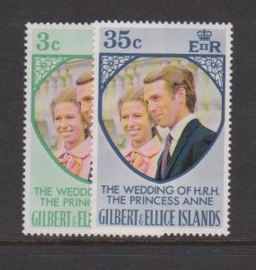 Gilbert and Ellice Islands Sc#216-217 MLH