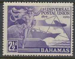 Bahamas  SG 196 SC# 150 MH Universal Postal Union 1949
