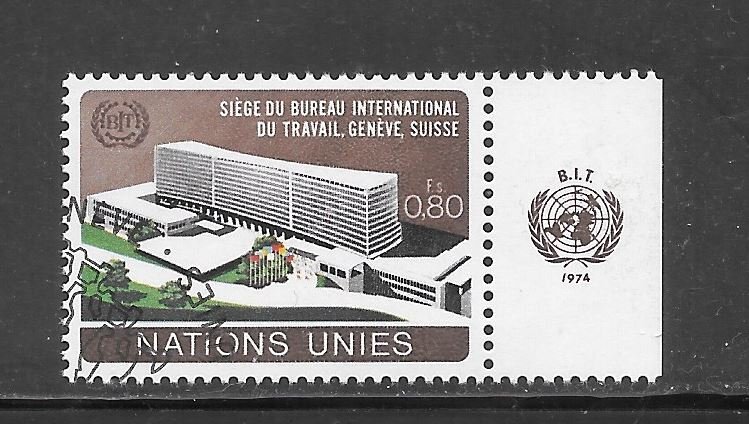 United Nations #38 Used Single