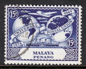 Malaya (Penang) - Scott #24 - Used - SCV $3.75