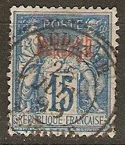 France Off Turkey Dedaugh 4 Mi 3 Used VF 1893 SCV $29