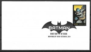 2014 Sc4928 Batman FDC