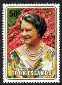 COOK ISLANDS - 1980 - Queen Mother, 80th Birthday - Perf 1v - Mint Never Hinged