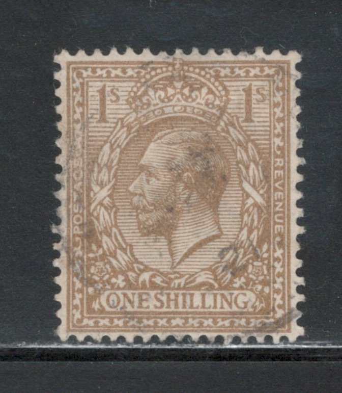 Great Britain 1913 King George V 1sh Scott # 172 Used