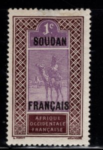 French Sudan Scott 21 Mint Hinged, MH*, stamp