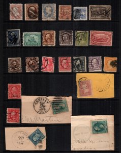 US 25 used stamps