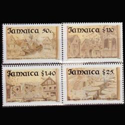 JAMAICA 1992 - Scott# 772-5 Earthquake Set of 4 NH