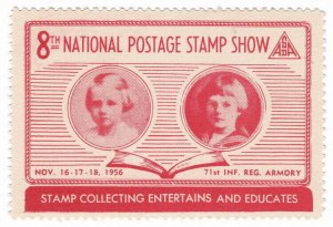 (I.B) US Cinderella : National Postage Stamp Show (New York 1956)