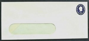 1950 US SC. #U534 die 5 stamped window envelope, 3 cent, mint, very nice