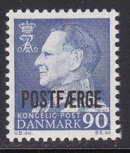 Denmark # Q45, Parcel Post, Mint LH