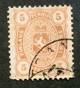 Finland, Scott #25, Used
