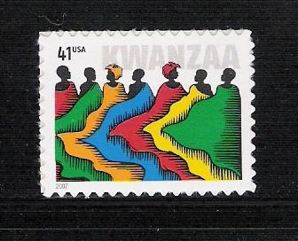 MNH 41 cent Kwanzaa single sc 4220