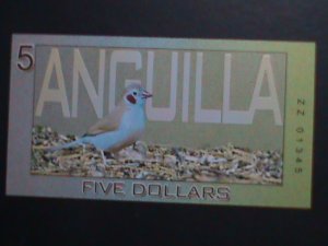 ​ANGUILLA 2019-COLLECTIBLE UNCIRCULATED POLYMAR LOVELY BEAUTIFUL NOTE VF