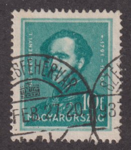 Hungary 472 Count Stephon Szecheny 1932