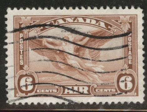 CANADA Scott C5 used airmail stamp 1935