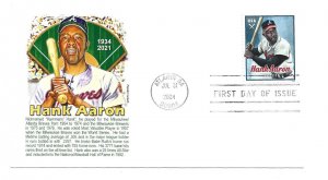 5908 Hank Aaron Panda, FDC