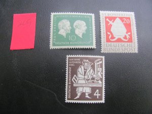 GERMANY 1950S MNH LOT XF (131)