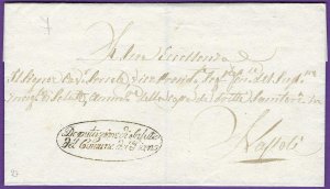 1849 Napoli LS, Cholera Era, To The Health Department of the Municipality Piano