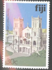FIJI Scott 419 MNH** local architecture stamp