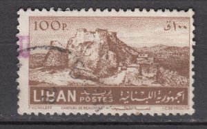 J42417 jlstamps,1952 Lebanon hv of set used #265  view